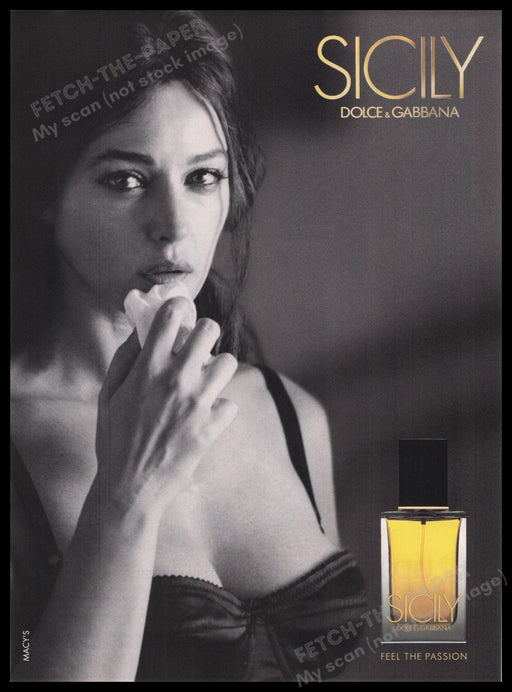 Dolce & Gabbana 2000s Print Advertisement Ad 2003 Fetch the Paper!