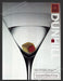 2002 Print Advertisement Dunhill Cigarettes Martini Glass Ad.