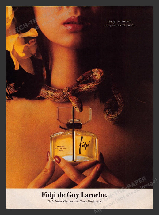 1983 Fidfi de Guy Laroche Perfume Print Advertisement Ad