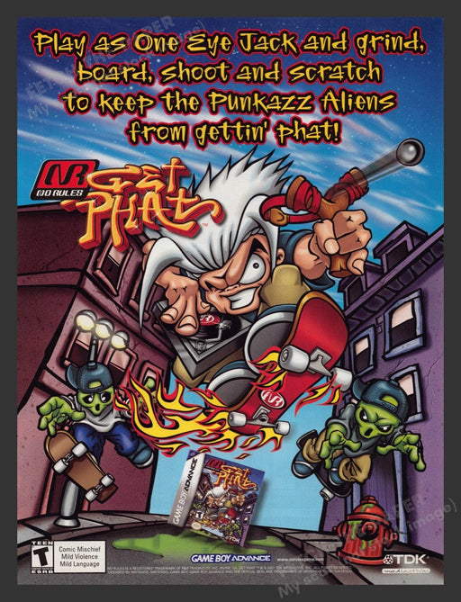 2001 Get Phat Video Game Print Advertisement
