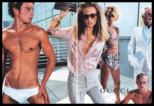 Gucci 2000s Print Advertisement (2 pages) 2000 Fetch the Paper!