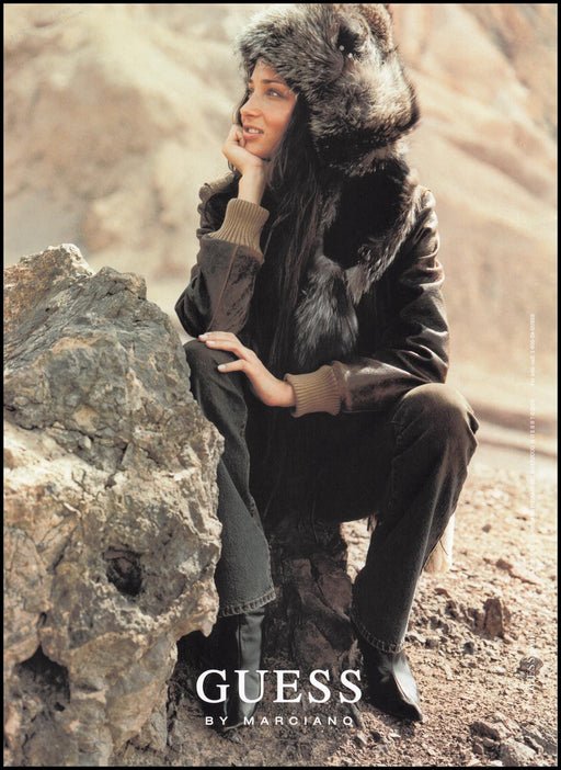 Guess by Marciano 2000s Print Advertisement Ad 2002 Rocks Megan Ewing Fetch the Paper!