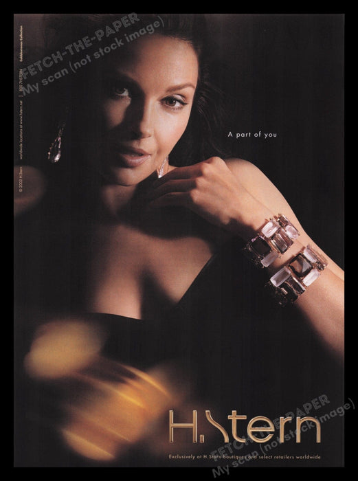 H. Stern Jewelry 2000s Print Advertisement Ad 2007 Cobblestone Collection Fetch the Paper!