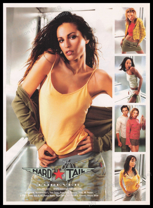 Hard Tail 2000s Print Advertisement Ad 2003 Fetch the Paper!