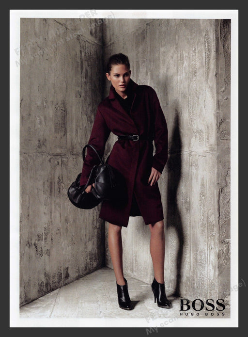 Hugo Boss 2000s Print Advertisement 2007 Legs Clothing Fashion Fetch the Paper!