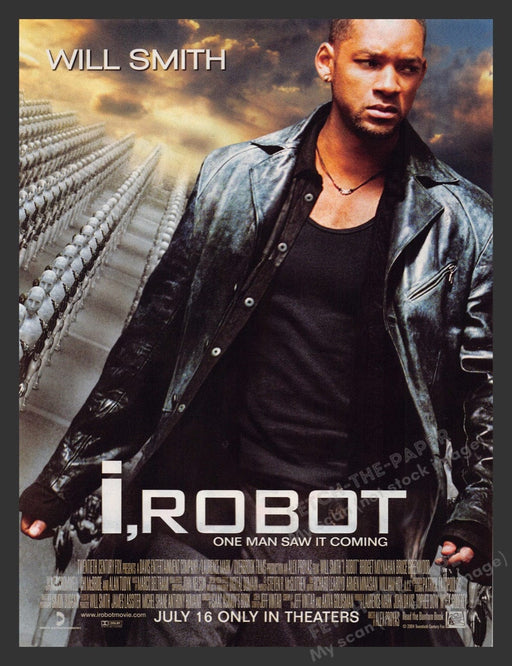 2004 i, Robot Move Release Will Smith Print Advertisement