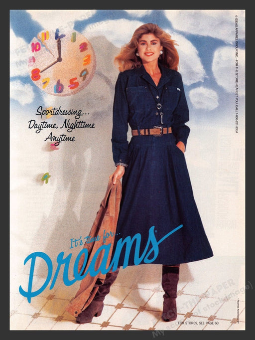 1990 Ideas Apparel Clothing Sportdressing Print Advertisement Ad