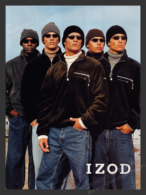 2000 Izod Men's Clothing Sunglasses Hats Print Advertisement Ad