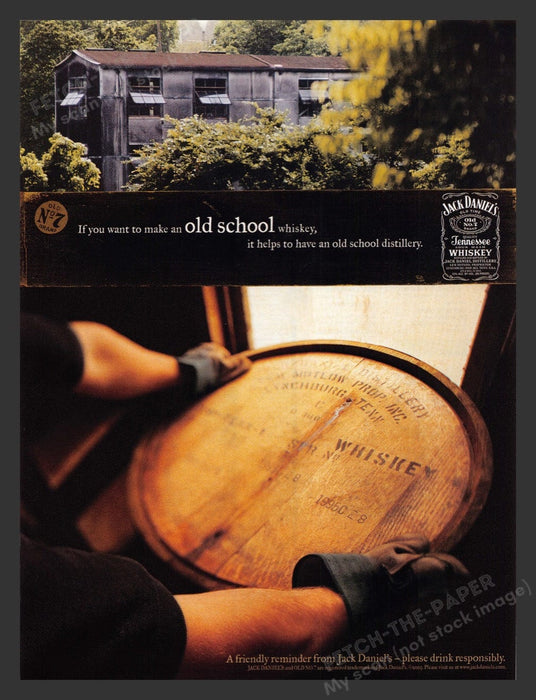 2003 Jack Daniel's Tennessee Whiskey Distillery Print Advertisement Ad