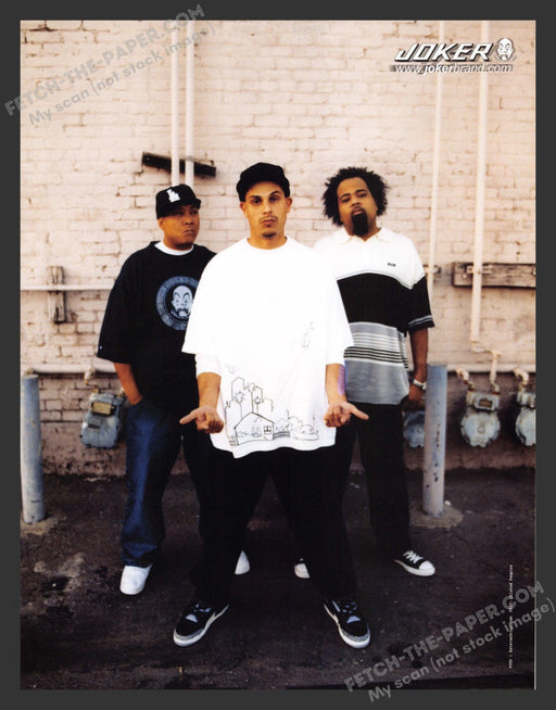 2006 Joker Brand Clothing Featuring Dilated Peoples Print Advertisement Ad.