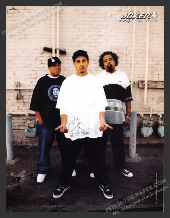 2006 Joker Brand Clothing Featuring Dilated Peoples Print Advertisement Ad.