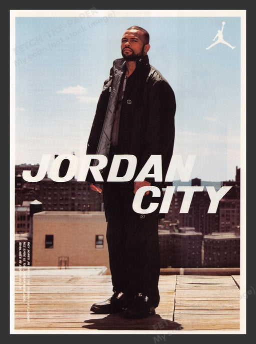 2000 Jordan City Clothing Roy Jones Jr. Print Advertisement Ad