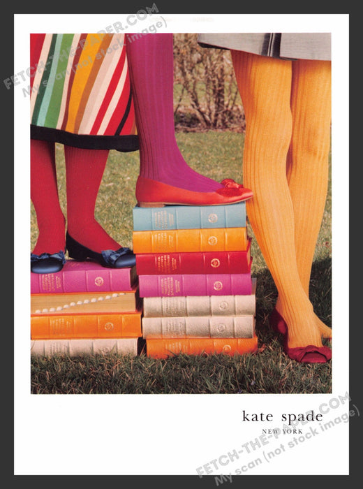 2007 Print Advertisement Kate Spade New York Accessories Clothing Shoes Ad.