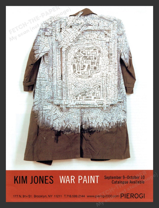 2005 Kim Jones Pierogi Brooklyn NY Art Gallery Show Print Advertisement Ad