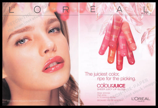 L'Oreal 2000s Print Advertisement (2 pages) 2003 Fetch the Paper!