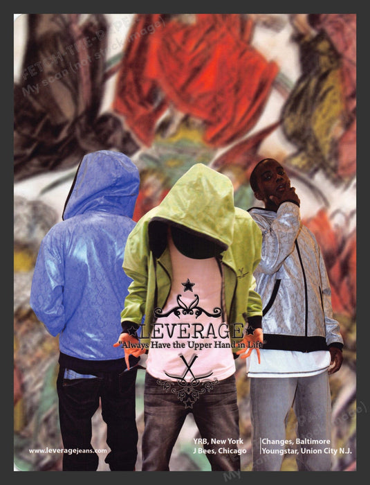 2007 Leverage Jeans Clothing "Always Have the Upper Hand" Print Advertisement.