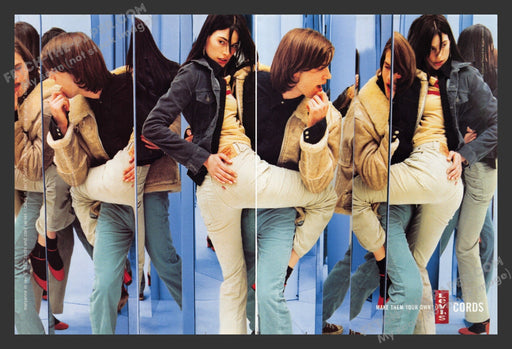 2000 Levi's Cordurory Pants Cords Clothing Print Advertisement (2 Pages).