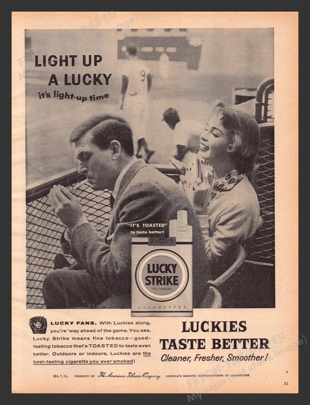 lucky cigarette ad ORIG VINTAGE MAGAZINE / 1929 STRIKE embodies the charm and nostalgia of a bygone era 1929 - Lucky Strike Cigarette