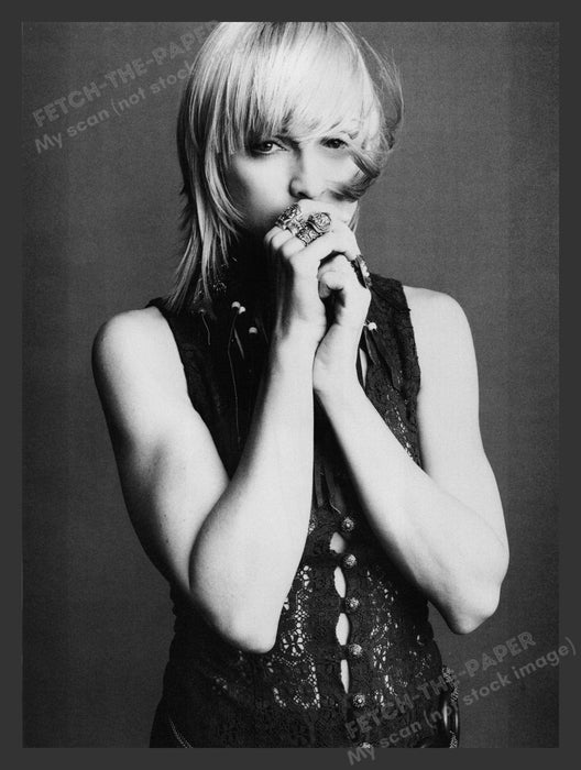 Madonna Magazine Article & Fashion Photos 1990s Print Advertisement Ad 1992 Fetch the Paper!