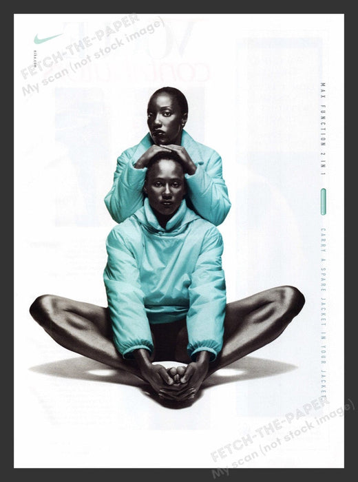 2000 Nike Carry A Spare Jacket Max Function 2 in 1 Print Advertisement Ad