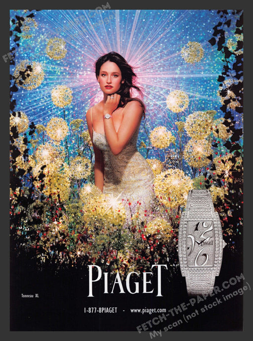 2007 Print Advertisement Piaget Watches Tonneau XL Ad.