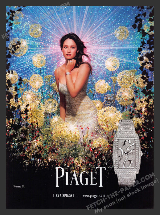 2007 Print Advertisement Piaget Watches Tonneau XL Ad.