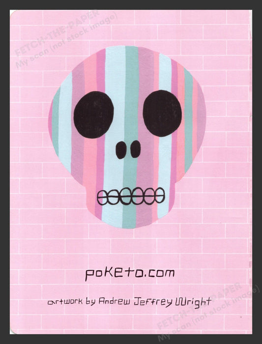 2007 Poketo Artwork by Andrew Jeffrey Wright Artist Print Advertisement Ad.