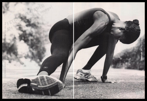 Reebok 2000s Print Advertisement (2 pages) 2003 Fetch the Paper!