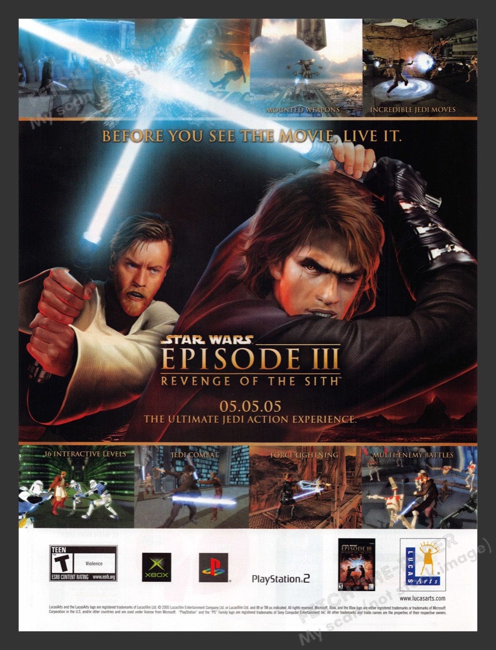 Revenge Of The Sith Cover Art