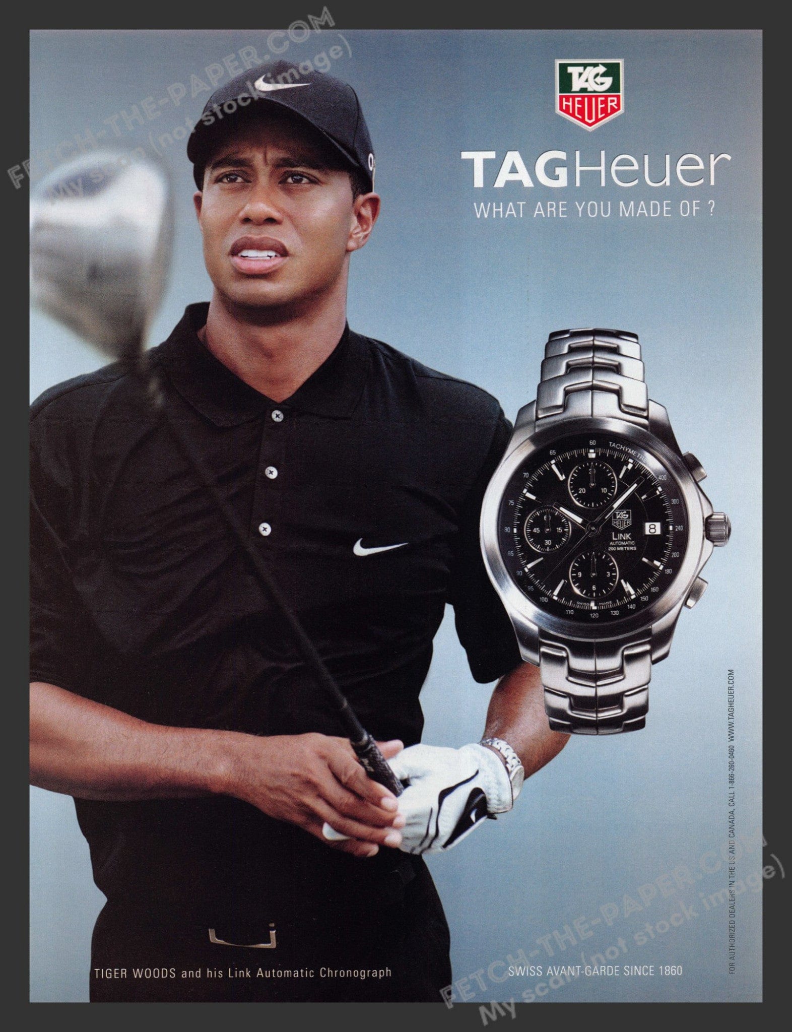 Tag heuer tiger wood hot sale