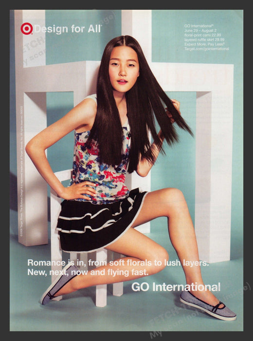 Target Clothing Shoes 2000s Print Advertisement 2008 Fetch the Paper!