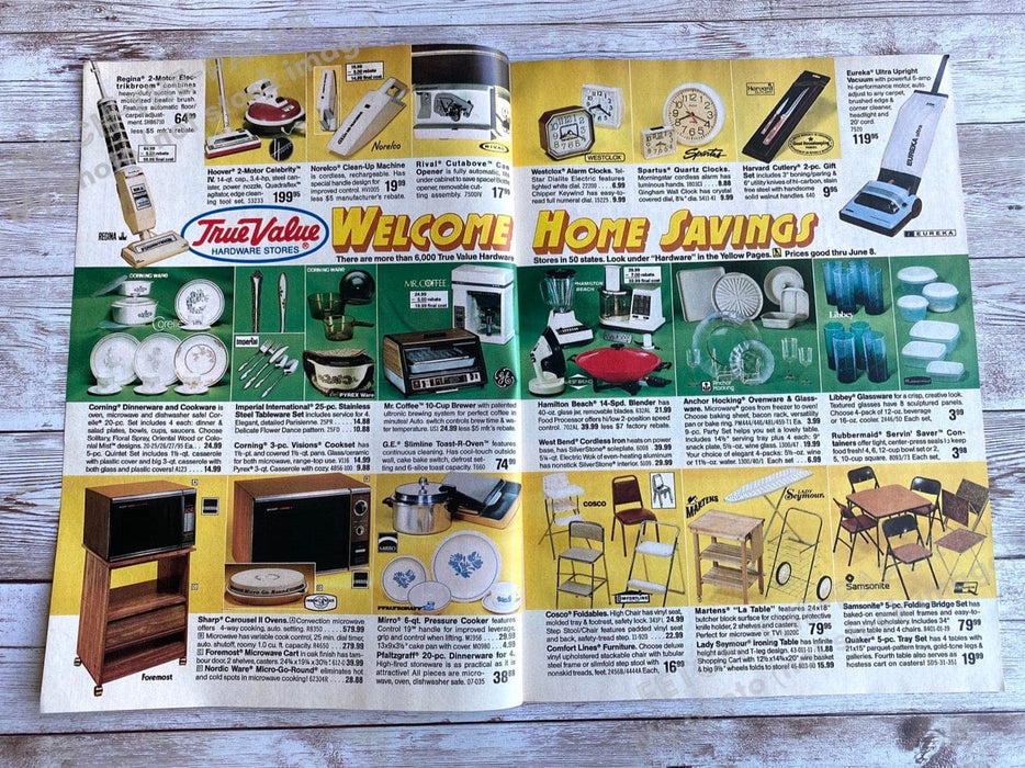 True Value 1980s "Spring Values" Shopper Catalog Booklet Magazine Insert 1985 Fetch the Paper!