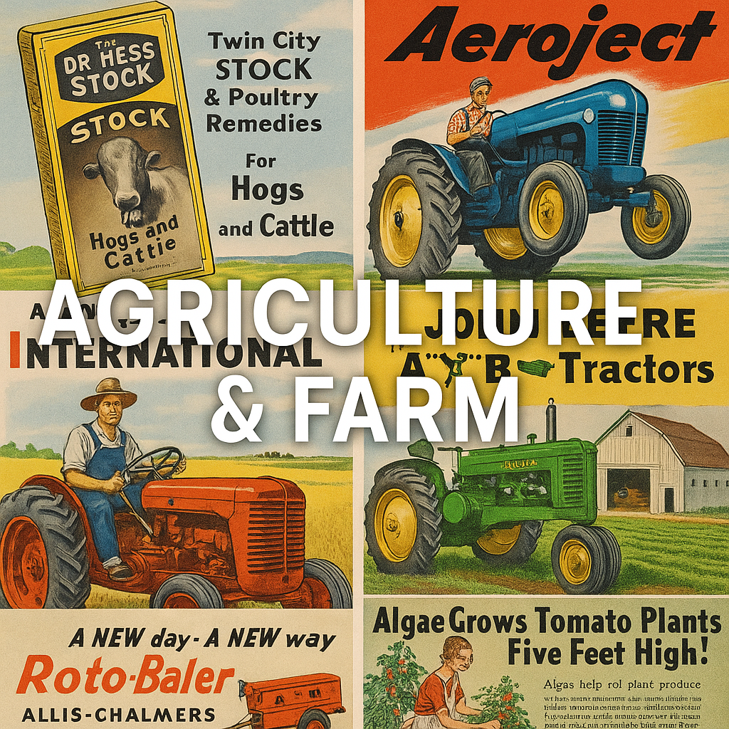 Agriculture & Farm - Magazine Print Advertisements | Fetch-the-Paper
