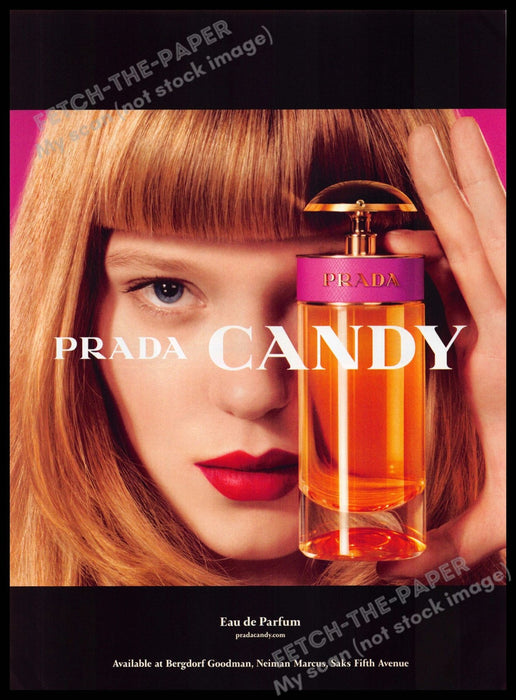Prada 2010s Magazine Print Advertisement 2013 Candy (Not the perfume)