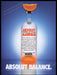 Absolut Mandrin Vodka 2000s Print Advertisement Ad 2001 Orange Slice Fetch the Paper!