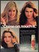 Adorn Soft Hold Hair Spray 1980s Print Advertisement 1981 Man's Hand Hair Fetch-the-Paper