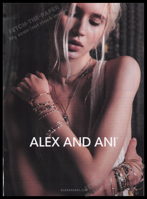 Alex And Ani 2000s Print Advertisement Ad 2017 Fetch the Paper!