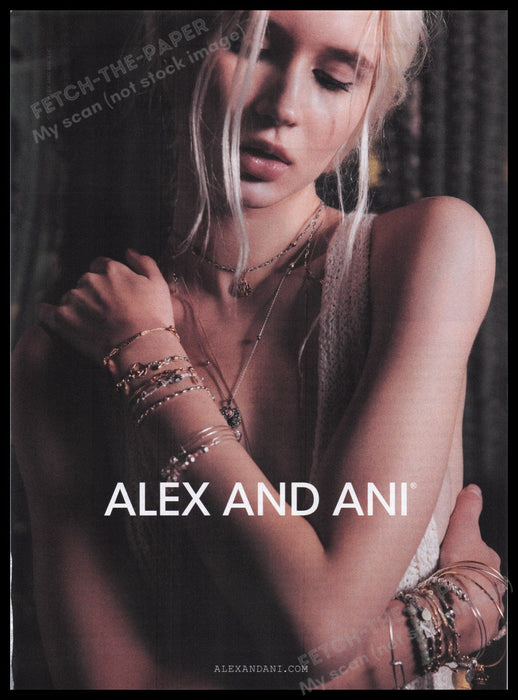 Alex And Ani 2000s Print Advertisement Ad 2017 Fetch the Paper!
