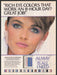 Almay 1980s Print Advertisement Ad 1986 "...is all I need" Rich Eye Colors Almay