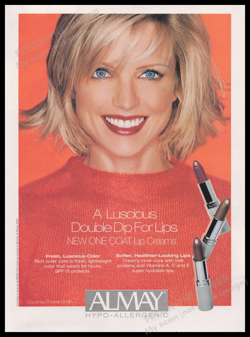 Almay 2000s Print Advertisement Ad 2017 Fetch the Paper!