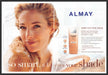 Almay Elaine Mellencamp 2000s Print Advertisement (2 pgs) 2007 Smart Shade Fetch-the-Paper