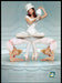 Always 2010s Print Advertisement 2010 Ballerinas Bends Twists Legs Always