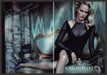 Amelio Pucci Amber Valletta 2010s Print Ad (2 page) 2012 Legs Couch Fetch-the-Paper