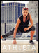 Athleta 2010s Magazine Print Ad 2014 Legs Stretching Athlete "Power to the She" Athleta