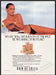 Bain de Soleil 1980s Print Advertisement 1989 St. Tropez Skin Bare Woman Bain de Soleil