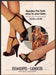 Bakers Leeds 1980s Print Advertisement 1981 Suedes "You look sexy to your toes" Fetch-the-Paper