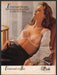 Bali Lingerie 1980s Print Advertisement 1986 "Underneath this flannel suit..." Fetch-the-Paper