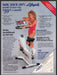 Bally Lifecycle 1980s Print Advertisement Ad 1989 Stationary Bike Lady Aerobics Bally