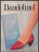 Bandolino Shoes 1980s Print Advertisement 1983 Legs Italian Touch Fetch-the-Paper
