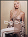 bebe Juliette Marquis 2000s Print Advertisement 2004 Blonde Sexy Model Fetch-the-Paper